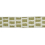 Galon jacquard Carlo 70mm Houlès Verde 32054-9700
