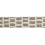 Galon jacquard Carlo 70mm Houlès Noce 32054-9900