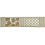 Galon brodé Fiorella 60mm Houlès Bronzo 32061-9810