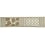 Geflecht bestickte Fiorella 60mm Houlès Bronzo 32061-9810