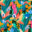 Miromesnil Wallpaper Raccord parfait Orange miromesnil-orange