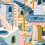 Carta da parati  City of Dreams Raccord parfait Ocre city-of-dreams-ocre