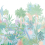 Papier peint panoramique  Riad Raccord parfait Lilas riad