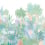Papier peint panoramique  Riad Raccord parfait Lilas riad