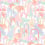 Tapete  Autruches City Raccord parfait Bubble Gum autruches-city-bubble-gum