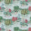 Tissu Monteverde Osborne and Little Aqua/Blush F8021-03