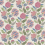 Stoff Cynara Osborne and Little Raspberry/Cobalt F8022-05