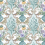 Sundara Fabric Osborne and Little Aqua/Violet F8027-02