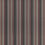 Tissu Lindisfarne Stripe Mulberry Charcoal/Red FD839.A44