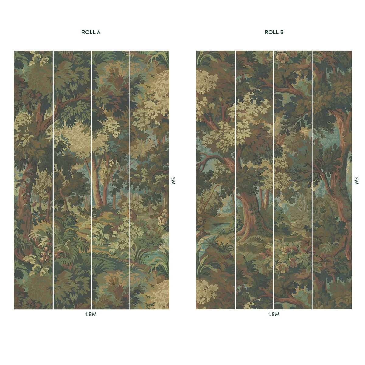 Panoramatapete Arborea House of Hackney Etoffe com 