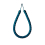Palma Outdoor cord tieback Houlès Paon 35900-9710