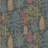Vana Wallpaper Vana Wallpaper Osborne and Little Aqua / Heather W8030-03 Osborne and Little