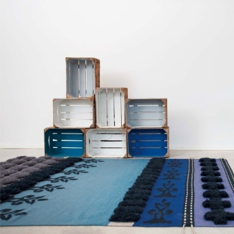 Tapis Tumbuctu Blue