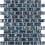 Mosaïque Level brick Vidrepur Blue Trabado 0637701TRAB