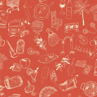 Papel pintado Recuerdos