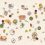 Papier peint panoramique Tapeo Tres Tintas Barcelona White M5204-1