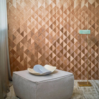 Bois Dégradé Wall Covering