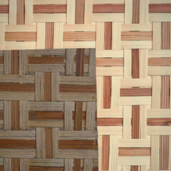 Wandverkleidung Bambou Bi-Couleur