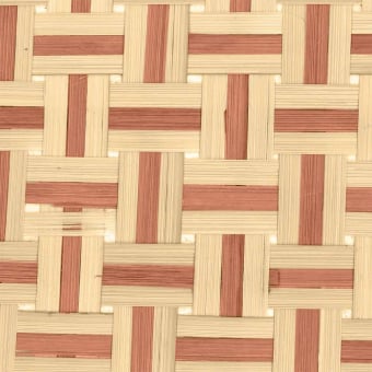 Wandverkleidung Bambou Bi-Couleur