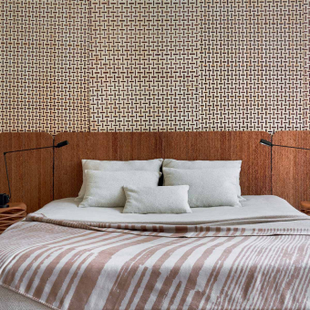 Bambou Bi-Couleur Wall Covering