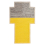Tappeti Rectangular Plait Gan Rugs Yellow 167183
