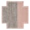 Tapis Square Plait Gan Rugs Pink 167186