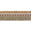 Frange effilé Cuba Brush Fringe Zimmer + Rohde Peanut 60083415