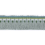 Frange effilé Cuba Brush Fringe Zimmer + Rohde Mint 60083675