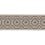 Galon brodé Codona Zimmer + Rohde Cocoa 60086856
