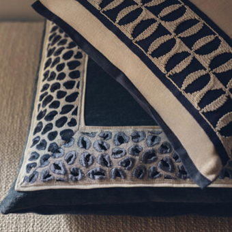 Pardus Velvet Embroidered Braid