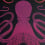 Papier peint Octopus MissPrint Pink/Orange MISP1395