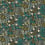 Koralläng Wall Wall Covering Borastapeter Vert/Marron 1460