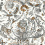 Papier peint Bosque Dreams Emma J. Shipley by Clarke and Clarke Bronze W0213/01