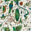 Carta da parati Quetzal Emma J. Shipley by Clarke and Clarke Green W0217/03