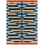 Stripy Stem in-outdoor Rug Orla Kiely Azure 464308140200