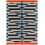 Teppich Stripy Stem in-outdoor Orla Kiely Azure 464308140200