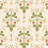 Carta da parati Strawberry Cole and Son Poppy, Spring Green & Metallic Gold on Stone 127/2008
