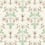Carta da parati Strawberry Cole and Son Blush & Mint on Pastel 127/2011