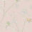 Carta da parati Roseberry with Birds Cole and Son Shell Pink 127/4020