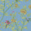Tapete Roseberry with Birds Cole and Son Hyacinth Blue 127/4022
