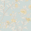 Papel pintado Roseberry with Birds Cole and Son Powder blue 127/4023