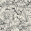 Carta da parati Acanthus Cole and Son Soot & Snow 127/6032