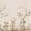 Carta da parati panoramica Décor Japonais Ivoire Le Grand Siècle Ivoire PANO-DECO-IVOI-SM