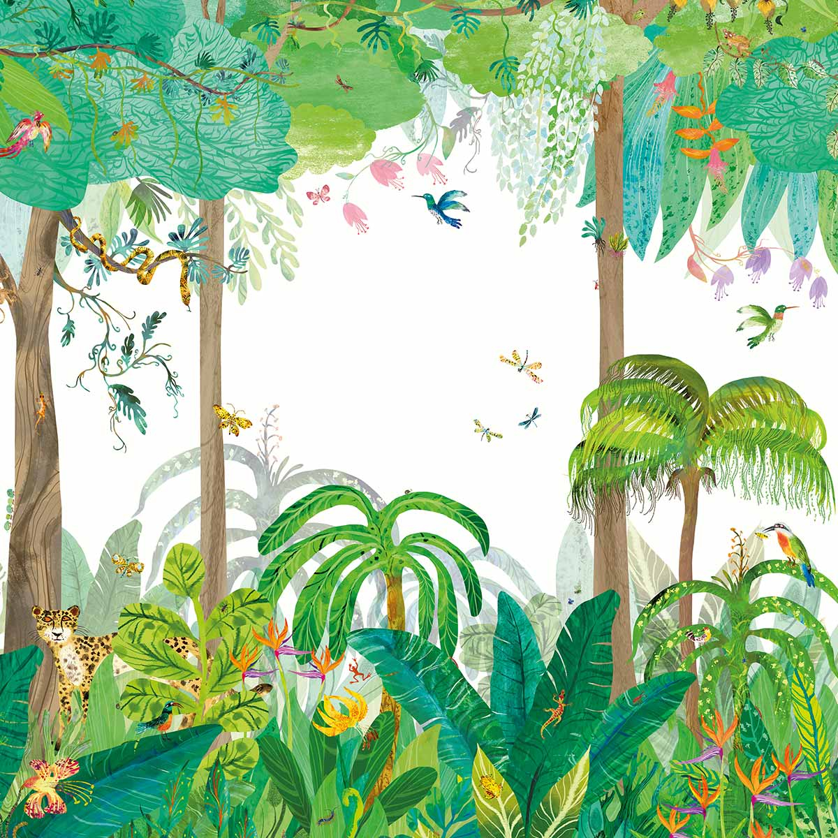 Jungle Japes Panoramic Wallpaper - Villa Nova