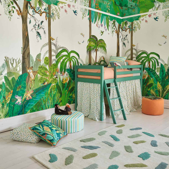 Papel pintado panorámico Jungle Japes