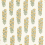 Tissu Sanganeri Block Print Zoffany Primrose/Evergreen ZINF322791