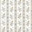 Papaver Stripe Fabric Zoffany Platinum/Sage ZINF322776