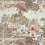 Peacock Garden Fabric Zoffany Linen/Silver ZJAI321685