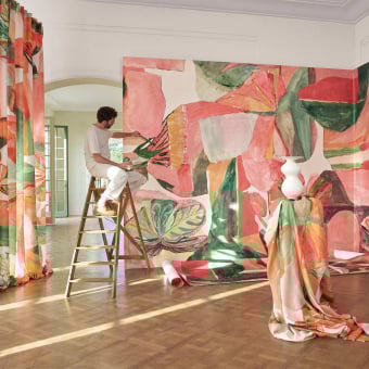 Tissu Douceur Ardente