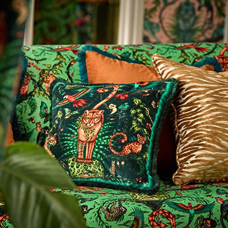 Bosque Dreams Velvet - Emma J. Shipley by Clarke and Clarke